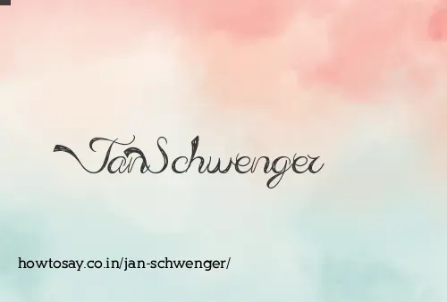 Jan Schwenger