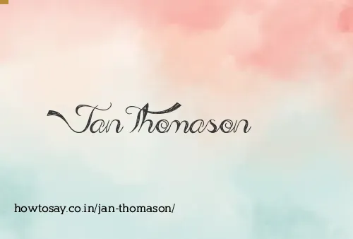 Jan Thomason