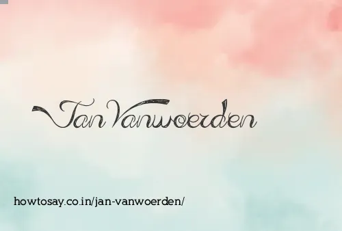 Jan Vanwoerden