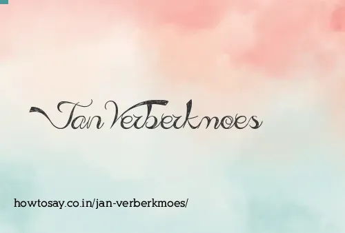 Jan Verberkmoes