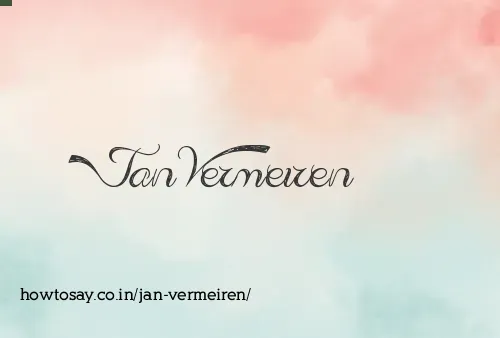 Jan Vermeiren