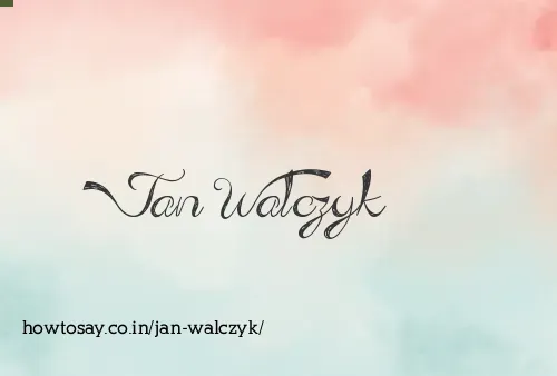 Jan Walczyk