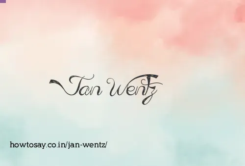 Jan Wentz