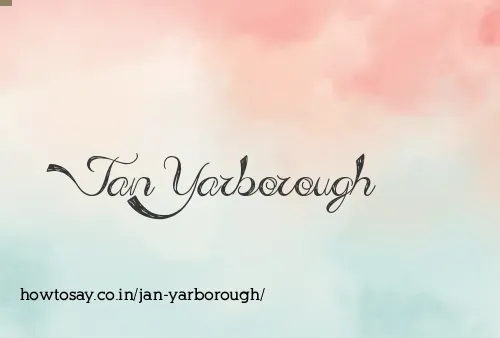 Jan Yarborough