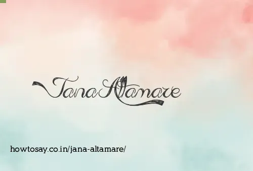 Jana Altamare