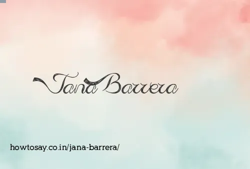 Jana Barrera