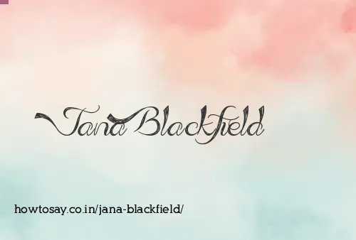 Jana Blackfield