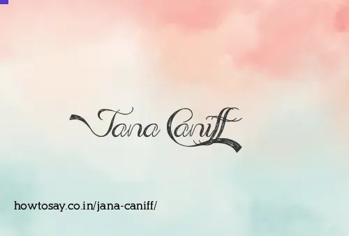 Jana Caniff
