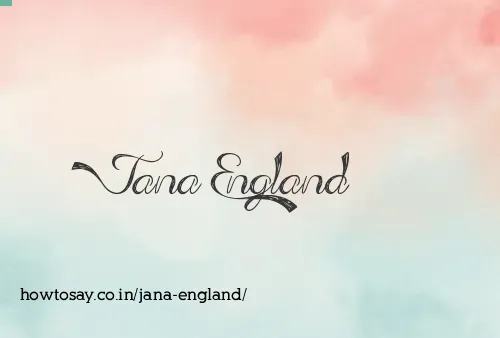 Jana England