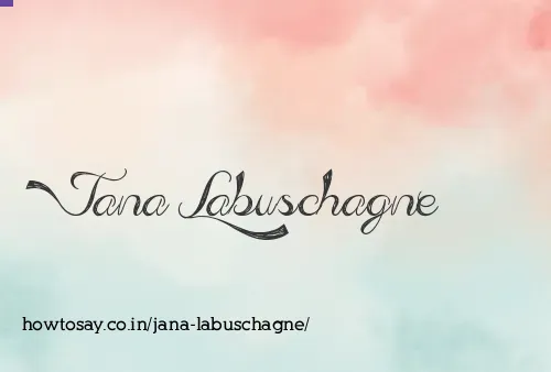 Jana Labuschagne