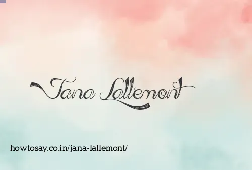 Jana Lallemont