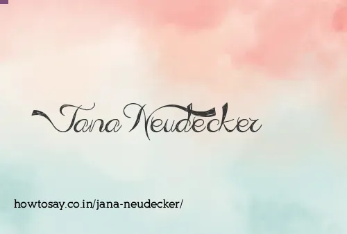 Jana Neudecker