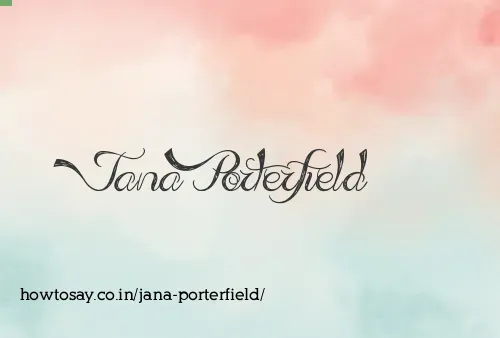 Jana Porterfield