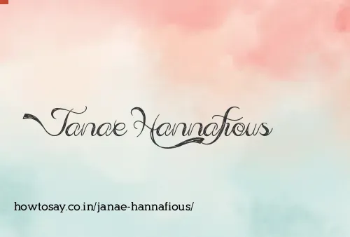 Janae Hannafious