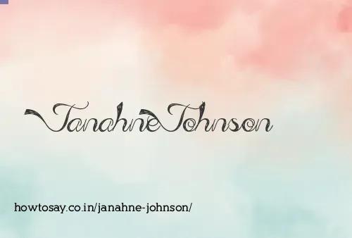 Janahne Johnson