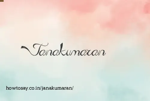 Janakumaran