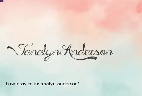 Janalyn Anderson