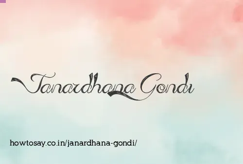 Janardhana Gondi