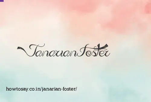 Janarian Foster