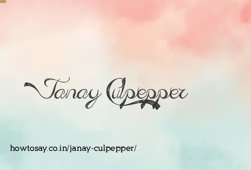 Janay Culpepper