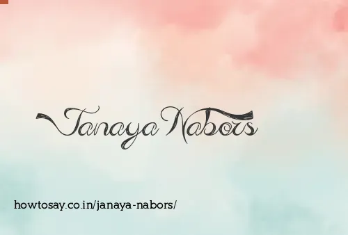 Janaya Nabors