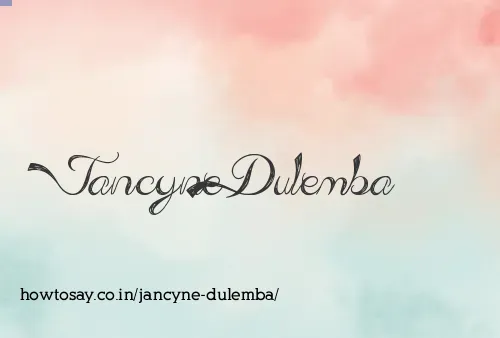 Jancyne Dulemba