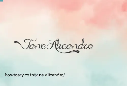 Jane Alicandro