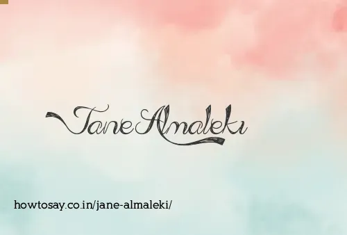 Jane Almaleki