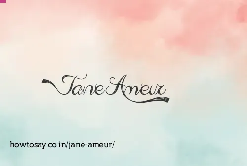 Jane Ameur