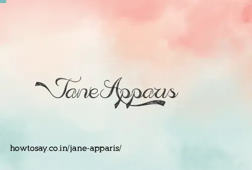 Jane Apparis