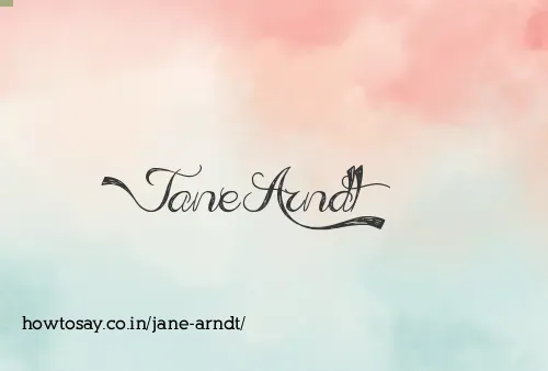 Jane Arndt