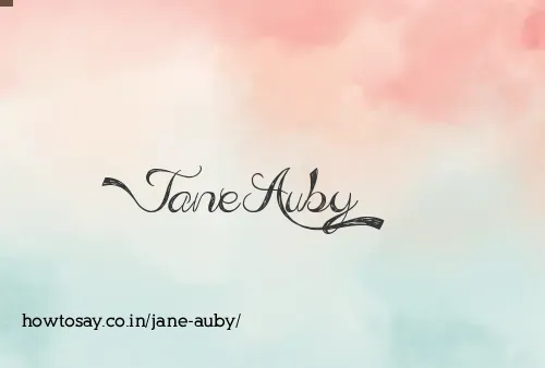 Jane Auby