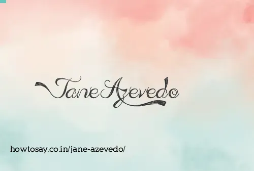 Jane Azevedo