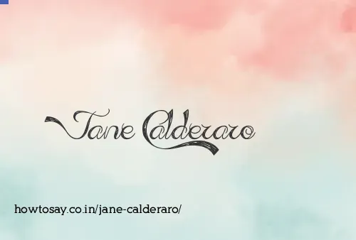 Jane Calderaro