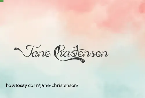 Jane Christenson