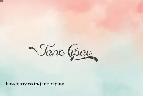 Jane Cipau