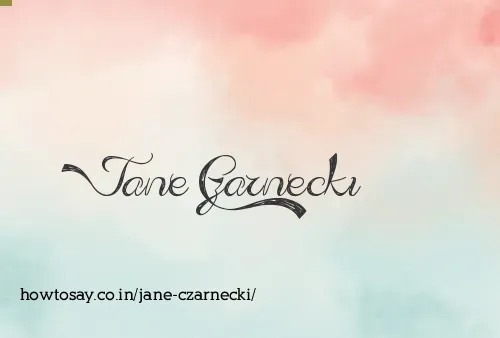 Jane Czarnecki