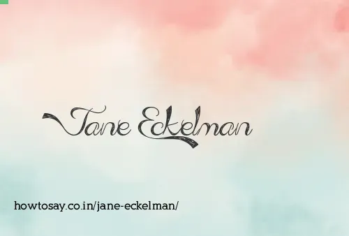 Jane Eckelman