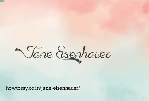 Jane Eisenhauer