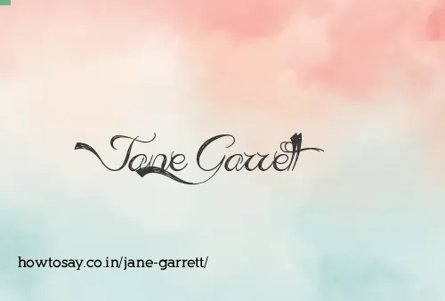 Jane Garrett