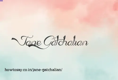 Jane Gatchalian