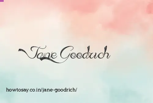 Jane Goodrich