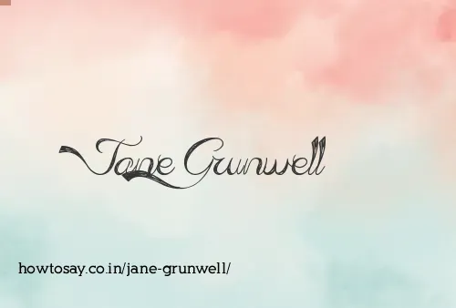 Jane Grunwell