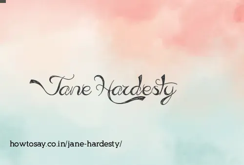 Jane Hardesty