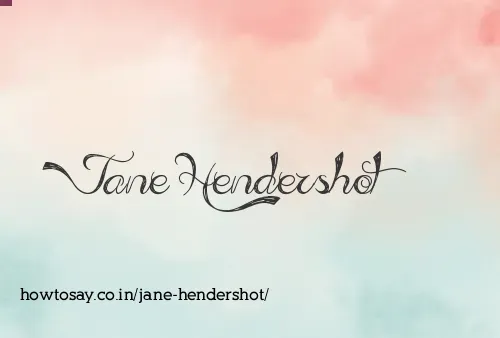 Jane Hendershot
