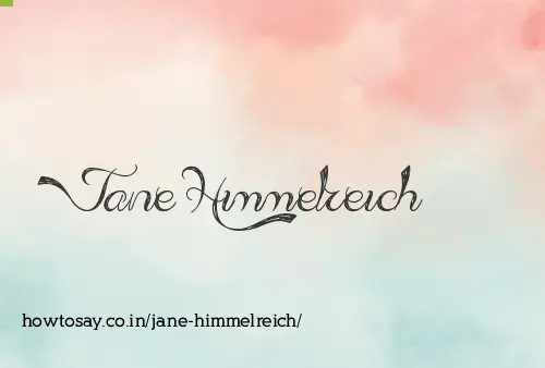 Jane Himmelreich