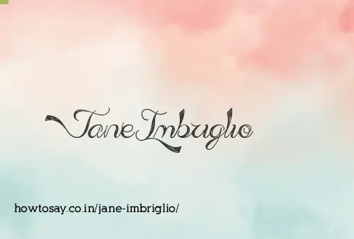 Jane Imbriglio