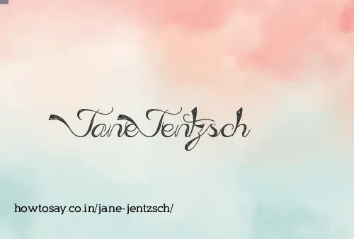 Jane Jentzsch