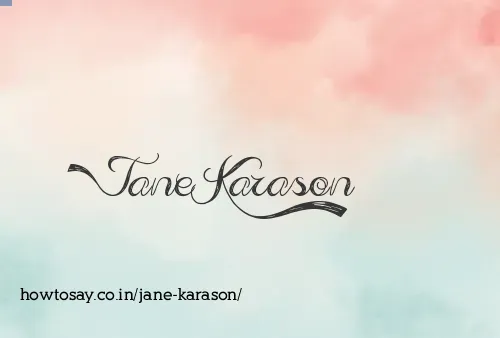 Jane Karason
