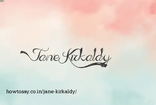 Jane Kirkaldy